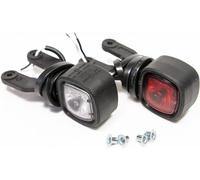 Web Truck 2 x luz de gálibo LED luz de posición pequeña colgante 12-24V, 2 colores: blanco, rojo, para remolque de camión, remolque, caravana, etc.