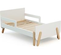 Webaby Cama infantil extensible de madera 80x140-165-190 - Blanca