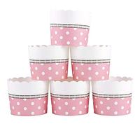 webake grande moldes de papel para cupcakes Cupcake Muffin Casos, juego de 25