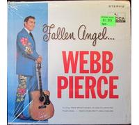 WEBB PIERCE - WEBB PIERCE-fallen angel DECCA (LP vinyl record)