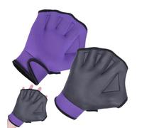 Webbed Gloves for Swimming - Webbed Gloves Aquatic Mittens | Swim Training Diving Gear, No Fading Rubber Mittens