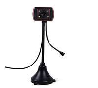 Webcam Cubierta Video Computer con micrófono Night USB Webcam Camera LED Desktop PC Photo Webcam Tapa (Multicolor, One Size)