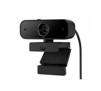 HP Webcam 430 FHD 1080p, Enfoque automático, rotación de 360°, Campo de visión de hasta 85°, Doble micrófono reducción de Ruido, Compatible Zoom, Tapa de privacidad, Color Negro
