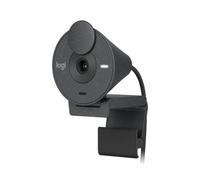 Webcam Logitech Brio 300 FHD con Micrófono Negra