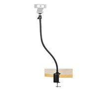 Webcam Mount - Soporte de brazo flexible con cuello de cisne para cámara web Logitech C920s, C930e, C922x, C922x, C922, C925e C615 Brio (25 pulgadas)