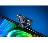 Razer Kiyo V2 - cámara Web 4K 30fps Encuadre automático basado en IA, 1080p 60fps, Cubierta integrada, HDR Lente Ultra Gran Angular, Compatible MS Teams, Zoom y Google Meet | Negro