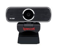 Webcam redragon gw800 1080p con micrófono dual incorporado, rotación