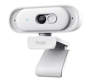 Webcam Trust Tomar 2K 26180/ 2560 x 1440 QHD/ Blanca