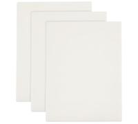 WEBEEDY 3 paquetes de alfombra de esponja suave para perlas 31,5 x 23,5 cm blanco rectangular alfombra de bricolaje para la fabricación de joyas, enhebrado de perlas suministros para joyas