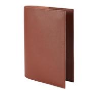 WEBEEDY Funda de piel A5, rellenable, hecha a mano, para adultos, tapa dura, A5, cuaderno de bocetos, escritores de viaje, 15 x 21 cm