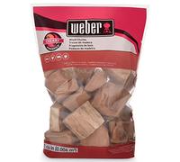 Weber 17142 Trozos de Madera de Cerezo, 350 pies cúbicos (0,006 Metros cúbicos), 4 LB