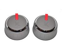 Weber 66048 Juego de 2 pomos de control para Genesis II Serie E/SE (Modelo años 2017 y posteriores).