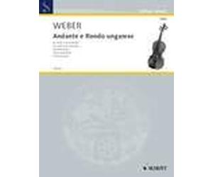 WEBER - Andante y Rondo Hungaro Op.35 para Viola y Piano (Schunemann)