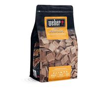 Weber Astillas de Manzano (Paquete de 700g), aroma sutil, dulce y delicado, ideal para pescados, madera 100% natural, producto de la UE, certificada FSC sostenible (17621)
