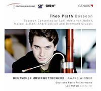 Weber, Bitsch, Jolivet, Crusell : Concertos pour basson. Plath, McFall.
