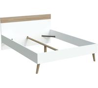 Weber cama de 2 plazas, blanca, 160x200