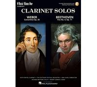 Weber Concertino Op 26, J109 Beethoven Piano Trio No 4 Street Song Op 11 Clarinet: Music Minus One Clarinet