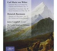 Weber : Concerto pour clarinette n° 1. Campbell.