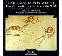 Weber : Concertos pour clarinette. Brunner, Caetani.