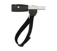 Weber Conexión de barra de tracción sin candado para tubos cuadrados Chariot negro 25.0 mm