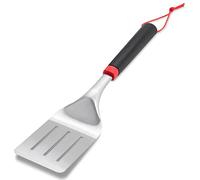 Espátula Cuchara para Barbacoa Parrilla de Acero Inoxidable con Mango En Resina