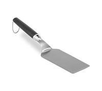 Weber - Espátula para plancha, acero inoxidable y negro