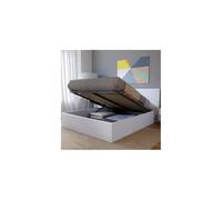 WEBER INDUSTRIES 03539 Barcelona Cama baúl con cabecero de Cama/somier, 140 x 190 cm, Color Blanco
