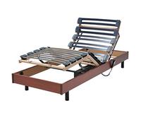 WEBER INDUSTRIES 1211 Mez flexpur somier cabecero/pie relevables MDF Cerezo 200 x 80 x 33 cm