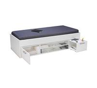 WEBER INDUSTRIES 38029 Tess Cama de Madera Blanca 192,6 x 94 x 49 cm