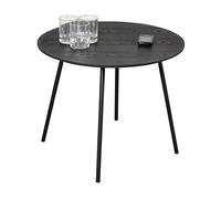 WEBER INDUSTRIES Lyra - Mesa de café, Negro, 55 cm de diamètre