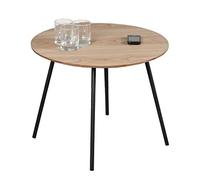 WEBER INDUSTRIES Lyra - Mesa de café, Roble, 55 cm de diamètre