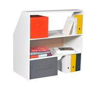 WEBER INDUSTRIES - Mueble de Almacenamiento bajo Pendiente Alix, H. 100 x L 100 x 50 cm, Color Blanco