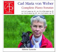 Weber : Intégrale des sonates pour piano. Tyszecka.