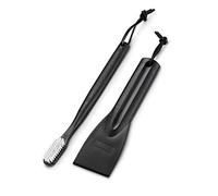 Weber Kit de mantenimiento para barbacoas de gas, para una limpieza fácil de cuba y quemadores, incluye rasqueta, mini cepillo, lavable en lavavajillas - Negro (6202)