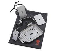 Weber Kit de soporte de 6 piezas para termómetro Weber Connect Smart Grilling Hub, compatible con todos los modelos Kettle, Smoker, Spirit, Genesis y Summit - Plata (3255)
