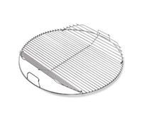 Weber Parrilla abatible de Acero Inoxidable, Compatible con barbacoas de carbón de 47 cm, Resistente a la corrosión y fácil de Limpiar