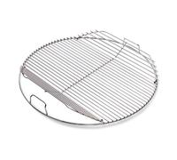 Weber Parrilla abatible de Acero Inoxidable, Compatible con barbacoas de carbón de 57 cm, Duradera, Resistente al óxido y de fácil Mantenimiento