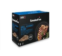 Weber Pellets de Madera - Mezcla Grillacademy (8kg), ahumar Todo Tipo de Carnes, Pescados y Verduras, Madera 100% Natural, Producto de la UE, certificada FSC sostenible (18294)