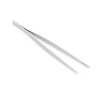 Weber Pinzas, 30cm) de acero inoxidable, ideal para dar la vuelta a alimentos delicados como espárragos, camarones, mejillones o verduras - Plateado (6208)