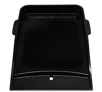Weber Plancha Deluxe para Genesis II, Superficie 57 x 40 cm, reemplazo de la Rejilla, de Hierro Fundido esmaltado, Compatible con Barbacoa de Gas Genesis II Serie 400 & 600 - Negro (7665)