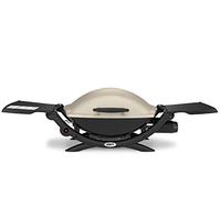 Weber Q2000 53060079 - Barbacoa de gas (55 x 39 cm, con mesas laterales plegables), color titanio