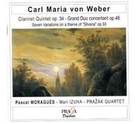 Weber: Quintette pour clarinette op.34 / Grand duo concertant op.48 / Variations op.33