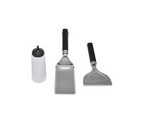 Weber Grill Set de utensilios para plancha 6777 Starter 3 piezas Plateado