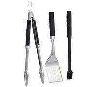 Weber 6764 Set Instrumentos Barbacoa Precision 3 pezzi Inox Y Negro