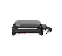 Weber Slate GP 56 cm Plancha Premium / 2 quemadores, calor uniforme hasta el borde, hasta 260 °C, superficie antiadherente esmaltada (56 x 41 cm), patas regulables en altura, color negro
