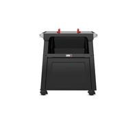 Weber Soporte Premium para Todas Las barbacoas eléctricas Lumin/Robusto y Estable, Armario Cerrado con Estante Abierto, Compatible Works System, Negro (3401232)
