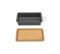 Weber Tabla de Cortar y Caja Works Apta para Todos los Modelos Slate & Spirit (2025), para Insertar en la Mesa Auxiliar Works - Negro/marrón (3400131)