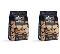 Weber Tacos de Hickory (Paquete de 2,5kg), para ahumar Aves de Corral, Cerdo, Caza y Res, Aroma Intenso, Ligeramente Dulce, Producto de la UE, obtenido de Manera sostenible (17619)