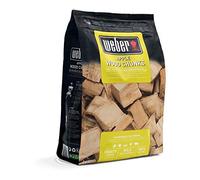 Weber Tacos de Manzano (Paquete de 1,5kg), para ahumar queso, verduras, pescado, aves de corral y cerdo, aroma sutilmente dulce, producto de la UE, obtenido de manera sostenible (17616)