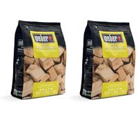 Weber Tacos de Manzano (Paquete de 2,5kg), para ahumar Queso, Verduras, Pescado, Aves de Corral y Cerdo, Aroma sutilmente Dulce, Producto de la UE, obtenido de Manera sostenible (17616)